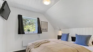 Schlafzimmer in Vænge Poolhus