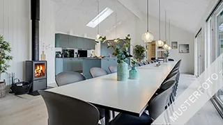 Essbereich in Vesterhav Aktivhus