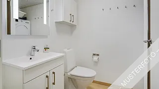 Badezimmer in Vesterhav Aktivhus
