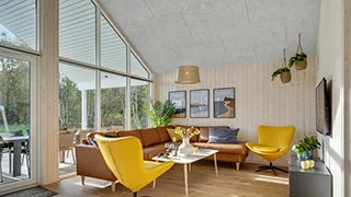 Wohnzimmer von Houstrup Aktivhus