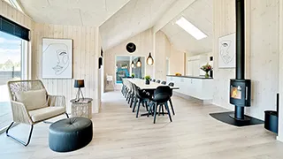 Essbereich in Guldskov Poolhus