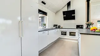 Küche in Guldskov Poolhus
