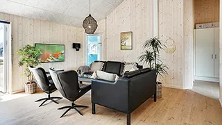 Wohnzimmer von Puldal Aktivhus