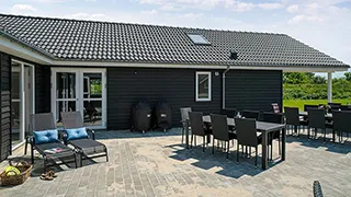 Terrasse von Puldal Aktivhus