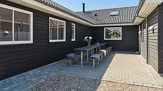 Terrasse von Landsø Aktivhus