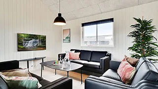 Wohnzimmer von Filsø Poolhus