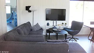 Wohnzimmer von Solvang Poolhus