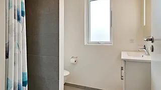 Badezimmer in Solvang Poolhus