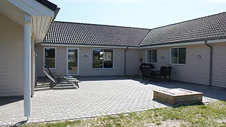 Terrasse von Solvang Poolhus