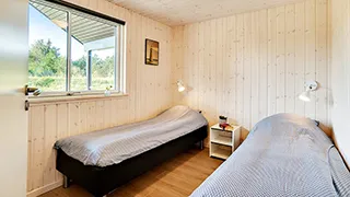 Schlafzimmer in Houstrup Poolhus