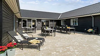 Terrasse von Blaabjerg Aktivhus