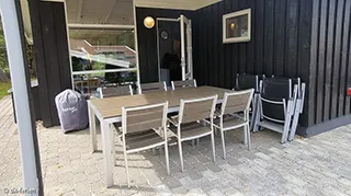 Terrasse von Solsiden Hyggehus