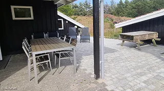 Terrasse von Solsiden Hyggehus