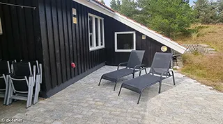 Terrasse von Solsiden Hyggehus