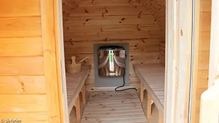 Sauna in Lunds Eksklusivhus