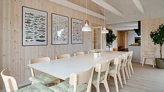 Essbereich in Gøge Aktivhus