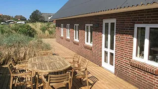 Terrasse von Porse Sommerhus
