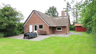 Terrasse von Henneby Sommerhus