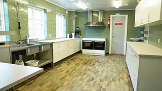 Küche in Hus Gammel Stedet