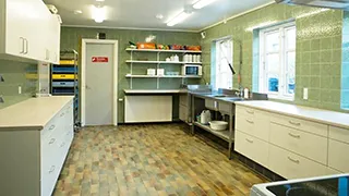Küche in Hus Gammel Stedet