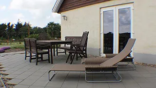 Terrasse von Hus Fidde
