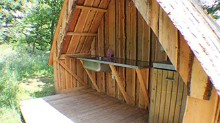 Fischausnehmplatz von Hus Fidde