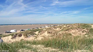 Strand in der Nähe von Pallesens Hyggehus