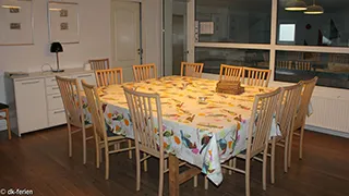 Essbereich in Sønderho Poolhus