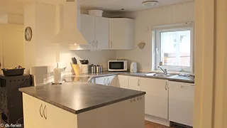 Küche in Sønderho Poolhus