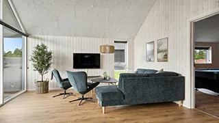 Wohnzimmer von Poolhus Tvismark