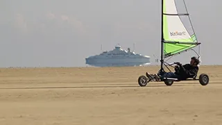 Strand in der Nähe von Poolhus Lakolk