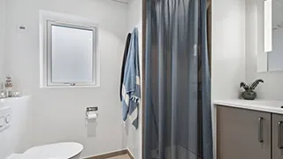 Badezimmer in Poolhus Aktivität