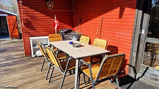 Terrasse von Hyttemagi Hus