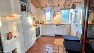 Küche in Jerup Afslaphus