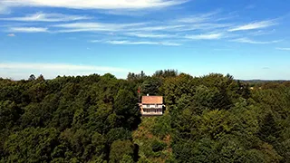 Luftaufnahme von Aasted Skovhus