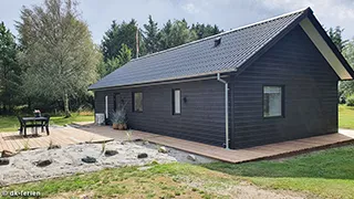 Terrasse von Sommerhus Bratten