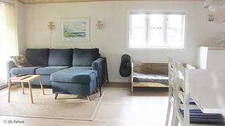 Wohnzimmer von Sommerhus Fyrglimt