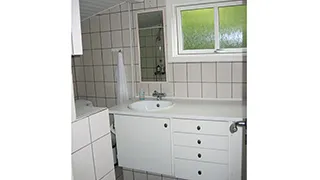 Badezimmer in Sommerhus Fyrglimt