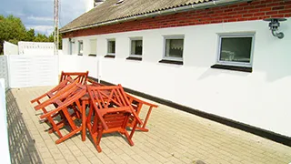 Terrasse von Blå Lejlighed