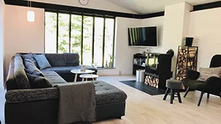 Wohnzimmer von Bangs Sommerhus