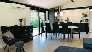 Essbereich in Bangs Sommerhus