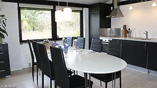 Essbereich in Bangs Sommerhus