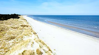 Strand in der Nähe von Bangs Sommerhus