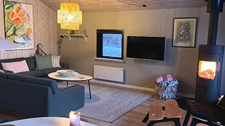 Wohnzimmer von Bratten Hyggehus