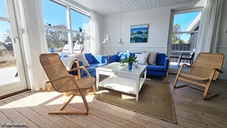 Wohnzimmer von Strandhus Bratten