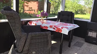 Terrasse von Hus Christianslyst