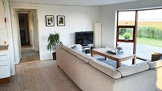 Wohnzimmer von Helberskov Panoramahus