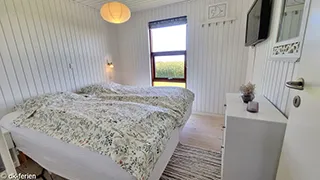 Schlafzimmer in Helberskov Panoramahus