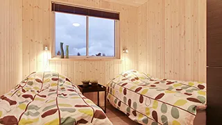 Schlafzimmer in Boysenbærhus