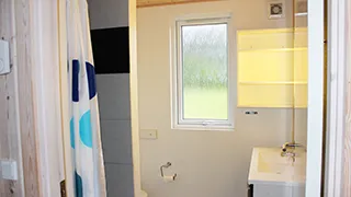 Badezimmer in Boysenbærhus